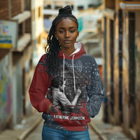 Katherine Johnson Hoodie with Chalkboard Math Scene, Verify the Numbers Quote and Space Orbit - Wonder Print Shop