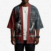 Katherine Johnson Kimono with Chalkboard Math Scene, Verify the Numbers Quote and Space Orbit - Wonder Print Shop