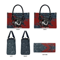 Katherine Johnson Leather Bag with Chalkboard Math Scene, Verify the Numbers Quote and Space Orbit - Wonder Print Shop