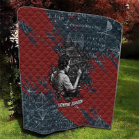 Katherine Johnson Quilt with Chalkboard Math Scene, Verify the Numbers Quote and Space Orbit - Wonder Print Shop