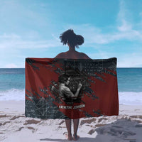 Katherine Johnson Sarong with Chalkboard Math Scene, Verify the Numbers Quote and Space Orbit - Wonder Print Shop