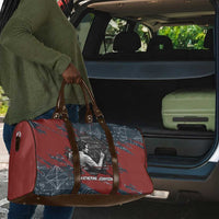 Katherine Johnson Travel Bag with Chalkboard Math Scene, Verify the Numbers Quote and Space Orbit - Wonder Print Shop