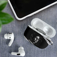 Katherine Johnson AirPods Case with Orbital Space Portrait, Historic NASA Launch Dates and Physics - Wonder Print Shop