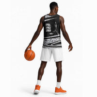 Katherine Johnson Basketball Jersey with Orbital Space Portrait, Historic NASA Launch Dates and Physics - Wonder Print Shop