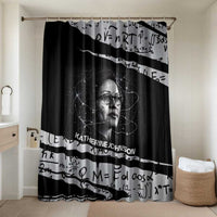 Katherine Johnson Bathroom Set with Orbital Space Portrait, Historic NASA Launch Dates and Physics - Wonder Print Shop
