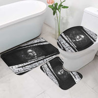 Katherine Johnson Bathroom Set with Orbital Space Portrait, Historic NASA Launch Dates and Physics - Wonder Print Shop