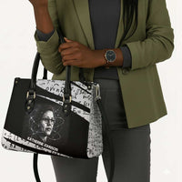 Katherine Johnson Leather Bag with Orbital Space Portrait, Historic NASA Launch Dates and Physics - Wonder Print Shop