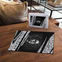 Katherine Johnson Puzzle with Orbital Space Portrait, Historic NASA Launch Dates and Physics - Wonder Print Shop