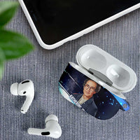 Katherine Johnson AirPods Case with Galaxy Background, Hidden No More Quote and Rocket Brain Equation - Wonder Print Shop