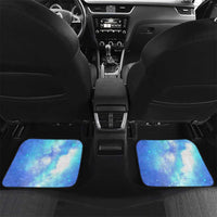 Katherine Johnson Car Mats with Galaxy Background, Hidden No More Quote and Rocket Brain Equation - Wonder Print Shop
