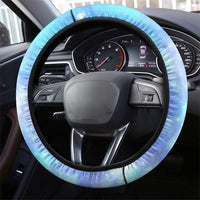 Katherine Johnson Steering Wheel Cover with Galaxy Background, Hidden No More Quote and Rocket Brain Equation - Wonder Print Shop