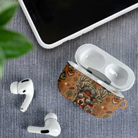Valentine Buck AirPods Case with Camo Cap and XOXO Pattern Retro Hunting