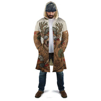 Valentine Buck Cloak with Camo Cap and XOXO Pattern Retro Hunting