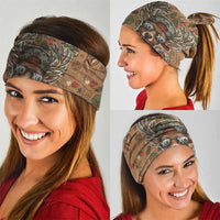 Valentine Buck Neck Gaiter with Camo Cap and XOXO Pattern Retro Hunting