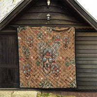 Valentine Buck Quilt with Camo Cap and XOXO Pattern Retro Hunting
