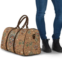 Valentine Buck Travel Bag with Camo Cap and XOXO Pattern Retro Hunting