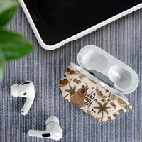 Chill Capybara Vibes AirPods Case with Hammock and Coconut Tropical Relaxed Style