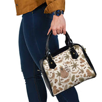 Chill Capybara Vibes Shoulder Handbag with Hammock and Coconut Tropical Relaxed Style