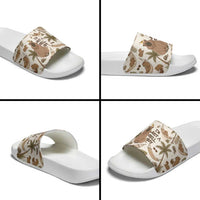 Chill Capybara Vibes Slide Sandals with Hammock and Coconut Tropical Relaxed Style