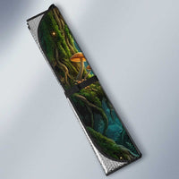Brr Brr Patapim Auto Sun Shade Glowing Heart and Magical Tree Roots in Enchanted Woods