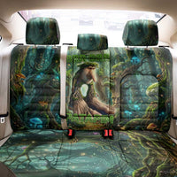 Brr Brr Patapim Back Car Seat Cover Glowing Heart and Magical Tree Roots in Enchanted Woods