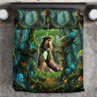 Brr Brr Patapim Bedding Set Glowing Heart and Magical Tree Roots in Enchanted Woods