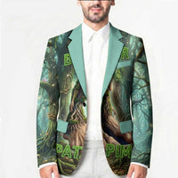 Brr Brr Patapim Blazer Glowing Heart and Magical Tree Roots in Enchanted Woods