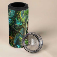 Brr Brr Patapim 4 in 1 Can Cooler Tumbler Glowing Heart and Magical Tree Roots in Enchanted Woods