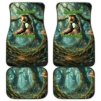 Brr Brr Patapim Car Mats Glowing Heart and Magical Tree Roots in Enchanted Woods