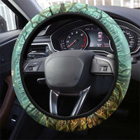 Brr Brr Patapim Steering Wheel Cover Glowing Heart and Magical Tree Roots in Enchanted Woods