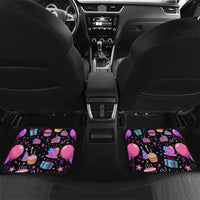 7th Birthday Girl Car Mats with Cake Balloons Confetti and I Was 6 Now I'm 7