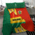Bolivia Flag Color Bedding Set with National Crest, Andean Pattern and Condor Graphic