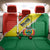 Bolivia Vamos La Verde Back Car Seat Cover with Flag Colors and National Football Crest