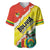 Bolivia Vamos La Verde Baseball Jersey with Flag Colors and National Football Crest