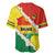 Bolivia Vamos La Verde Baseball Jersey with Flag Colors and National Football Crest