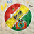 Bolivia Vamos La Verde Beach Blanket with Flag Colors and National Football Crest