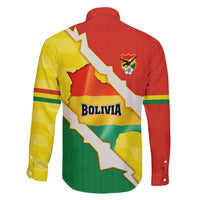 Bolivia Vamos La Verde Family Matching Mermaid Dress and Hawaiian Shirt with Flag Colors and National Football Crest