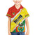 Bolivia Vamos La Verde Family Matching Mermaid Dress and Hawaiian Shirt with Flag Colors and National Football Crest