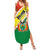 Bolivia Vamos La Verde Family Matching Summer Maxi Dress and Hawaiian Shirt with Flag Colors and National Football Crest
