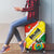 Bolivia Vamos La Verde Luggage Cover with Flag Colors and National Football Crest