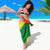 Bolivia Vamos La Verde Sarong with Flag Colors and National Football Crest
