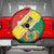 Bolivia Vamos La Verde Spare Tire Cover with Flag Colors and National Football Crest