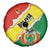 Bolivia Vamos La Verde Spare Tire Cover with Flag Colors and National Football Crest