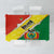Bolivia Vamos La Verde Tablecloth with Flag Colors and National Football Crest