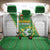 Bolivia La Verde Soccer Back Car Seat Cover with Number and Flaming Ball Graphic