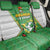 Bolivia La Verde Soccer Back Car Seat Cover with Number and Flaming Ball Graphic