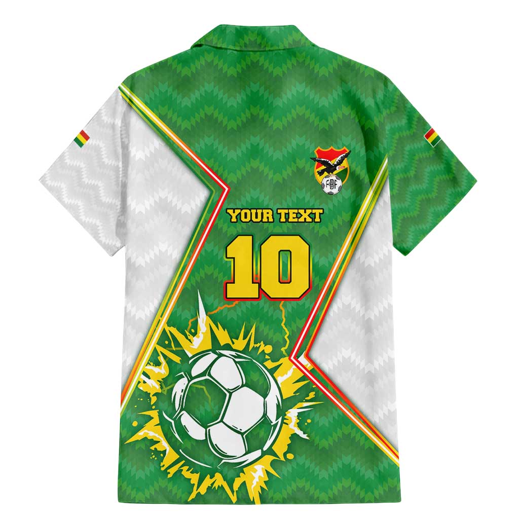 Personalized Bolivia La Verde Soccer Family Matching Mermaid Dress and Hawaiian Shirt with Number and Flaming Ball Graphic TS04