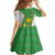 Personalized Bolivia La Verde Soccer Family Matching Summer Maxi Dress and Hawaiian Shirt with Number and Flaming Ball Graphic TS04