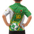 Personalized Bolivia La Verde Soccer Kid Hawaiian Shirt with Number and Flaming Ball Graphic