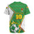 Personalized Bolivia La Verde Soccer Rugby Jersey with Number and Flaming Ball Graphic